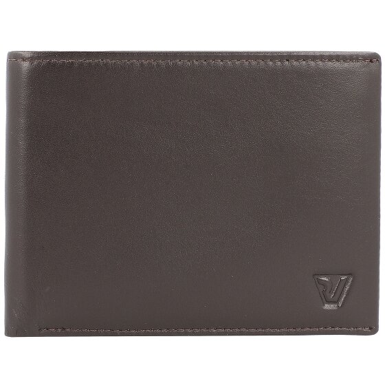 Roncato Portafoglio Avana RFID in pelle 13 cm