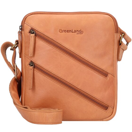 Greenland Nature Borsa a tracolla Nature RFID in pelle 21 cm