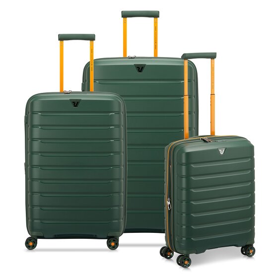 Roncato B-Flying Move 4 ruote Set di valigie 3 pezzi con piega di espansione