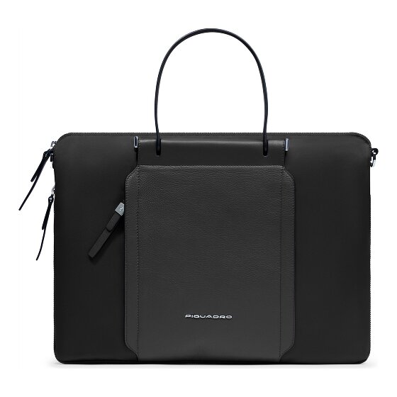 Piquadro Lyra Valigetta Vera Pelle 42 cm Vano porta PC espandibile