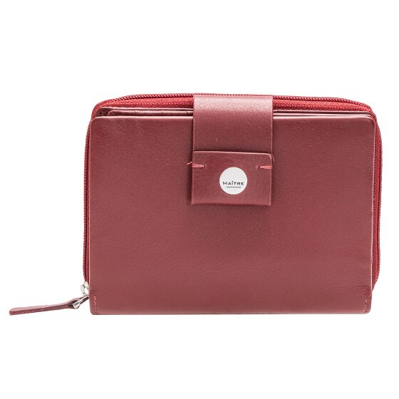 Maître Henau Diethilde Portafoglio Protezione RFID Vera Pelle 12.5 cm