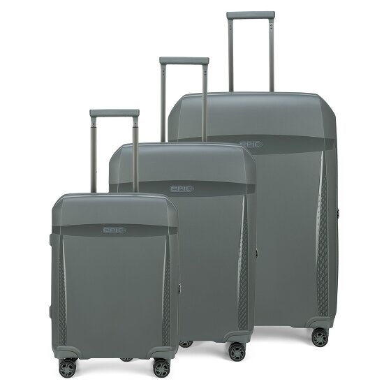 Epic Zeleste 4 ruote Set di valigie 3 pezzi