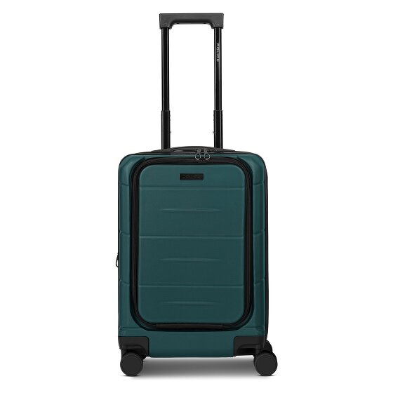 Police London 4 ruote Trolley cabina 55 cm Vano porta PC espandibile