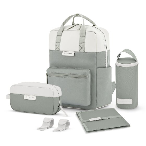 Kapten & Son Set zaino Bergen changing 4 pz. scomparto per laptop