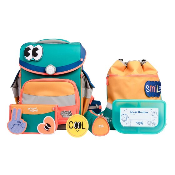 School-Mood Timeless Pro Set di borse per la scuola 7 pezzi
