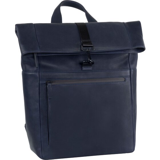 Leonhard Heyden Zaino Aia in pelle 40 cm con scomparto per laptop