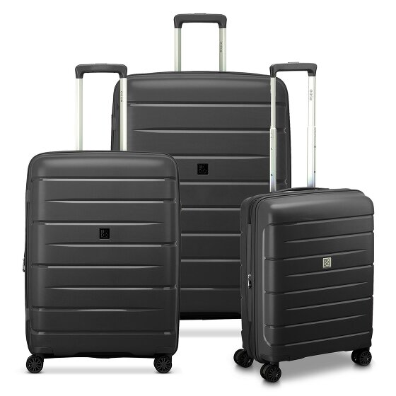 MODO by Roncato Starlight 3.0 4 ruote Set di valigie 3 pezzi con piega di espansione