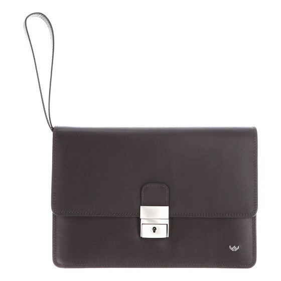 Golden Head Polo Uomo Borsa da polso in pelle 23 cm