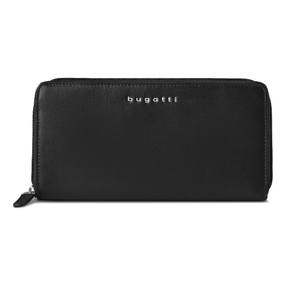 bugatti Valencia Portafoglio Protezione RFID Vera Pelle 20 cm