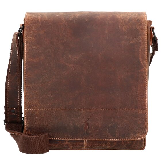 Jack Kinsky Baltimore 4 Borsa a tracolla in pelle 28 cm