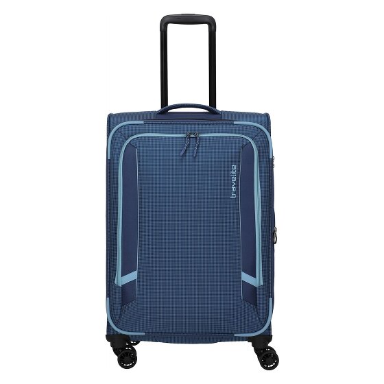 Travelite Corsiica 4 ruote Carrello M 67 cm con piega di espansione