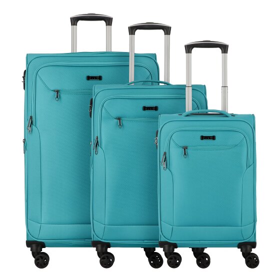 d&n Travel Line 6804 Set di valigie a 4 ruote 3 pz.