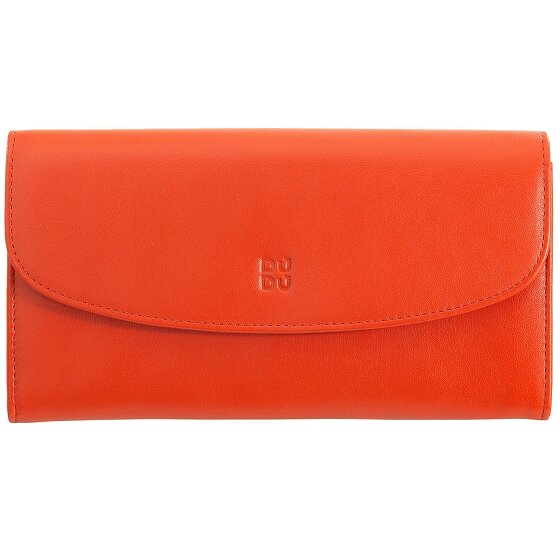 DuDu Portafoglio Gandia colorato in pelle RFID 19 cm