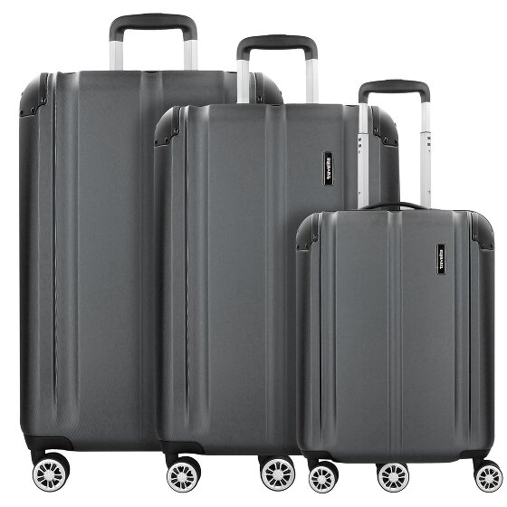 Travelite Set di valigie City a 4 ruote 3 pz.
