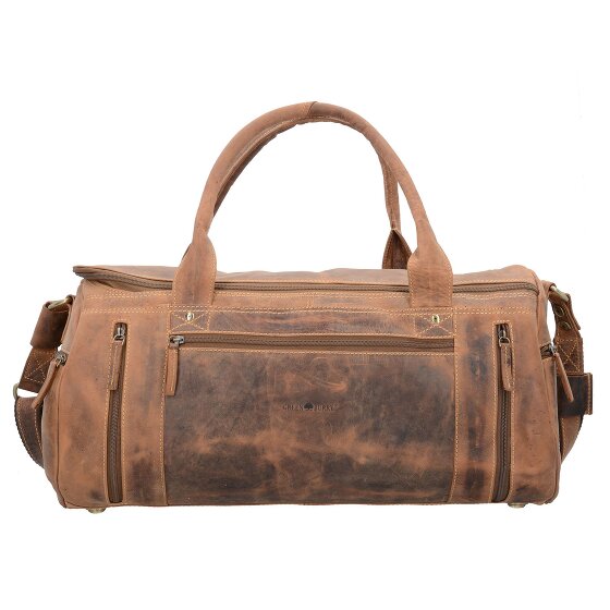 Greenburry Borsa da viaggio vintage in pelle 50 cm