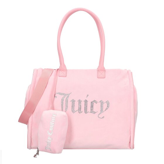 Juicy Couture Iris Velvet Rhinestones Borsa shopper 33 cm Juicy Couture Iris Velvet Rhinestones Borsa shopper 33 cm