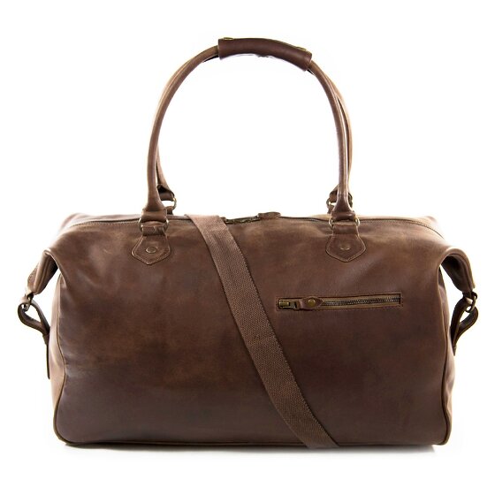 Buckle & Seam Borsa da viaggio Linwood in pelle 50 cm