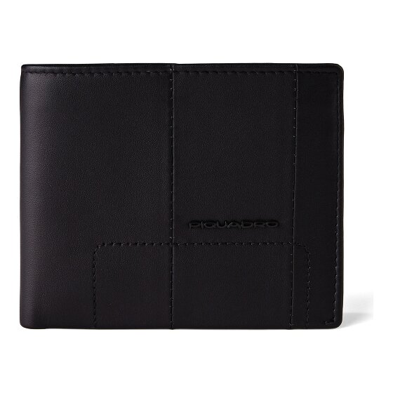 Piquadro Finn Portafoglio Protezione RFID Pelle 11 cm