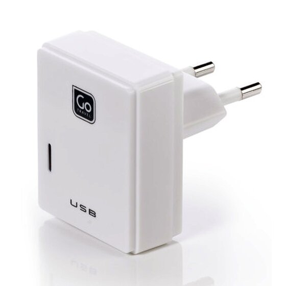 Go Travel Caricatore doppio USB per dispositivi Micro USB + Apple UK