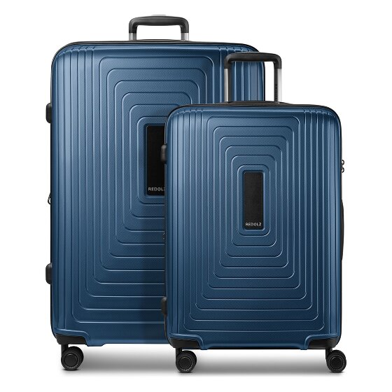 Redolz Essentials 14 4 ruote Set di valigie 2 pezzi espandibile