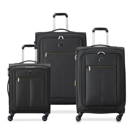 Delsey Paris Pin Up 6 4 ruote Set di valigie 3 pezzi con piega di espansione