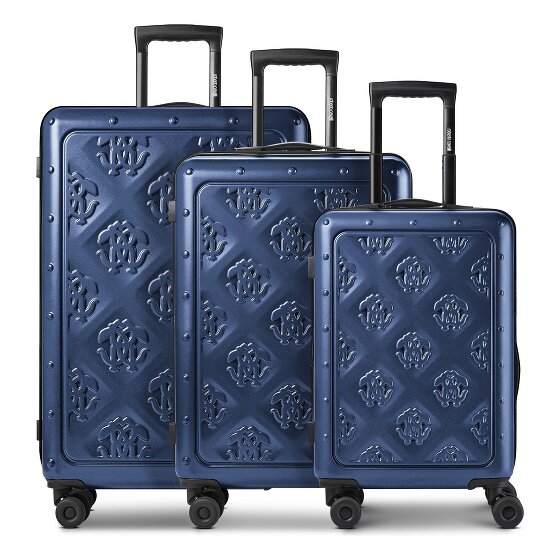 Roberto Cavalli Florence 4 ruote Set di valigie 3 pezzi espandibile