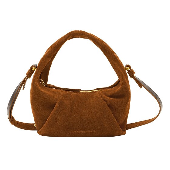 LES VISIONNAIRES Greta Mini Essential Borsetta Vera Pelle 23 cm
