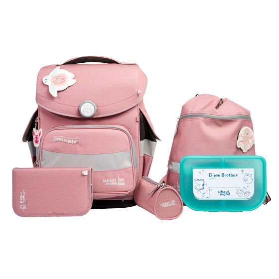 School-Mood Timeless Pro Set di borse per la scuola 7 pezzi