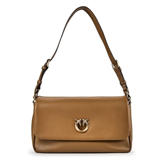 PINKO Click Soft Classic Borsa a spalla Vera Pelle 32 cm