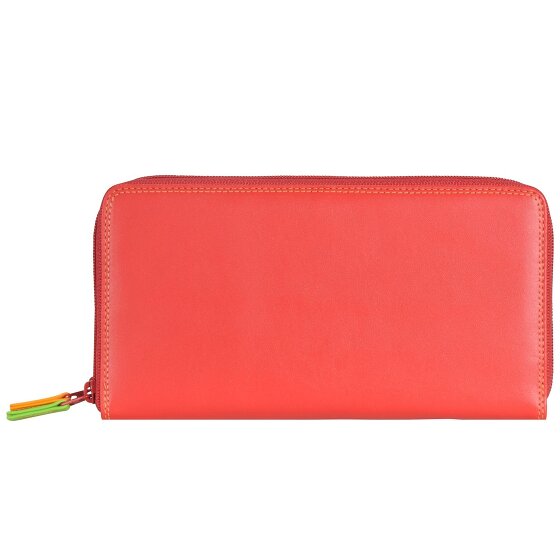 Mywalit Portafoglio grande in pelle con doppia zip 18 cm