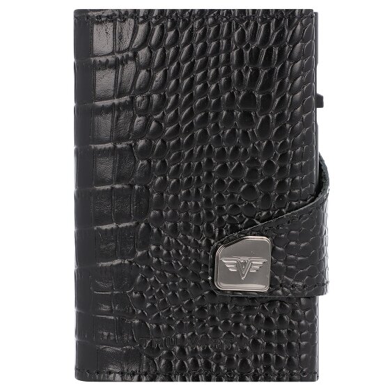 Tru Virtu Custodia per carte di credito Click & Slide Portafoglio RFID in pelle 6,5 cm Tru Virtu Custodia per carte di credito Click & Slide Portafoglio RFID in pelle 6,5 cm