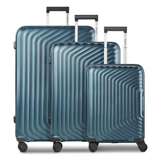 Redolz Essentials 01 4 ruote Set di valigie 3 pezzi espandibile
