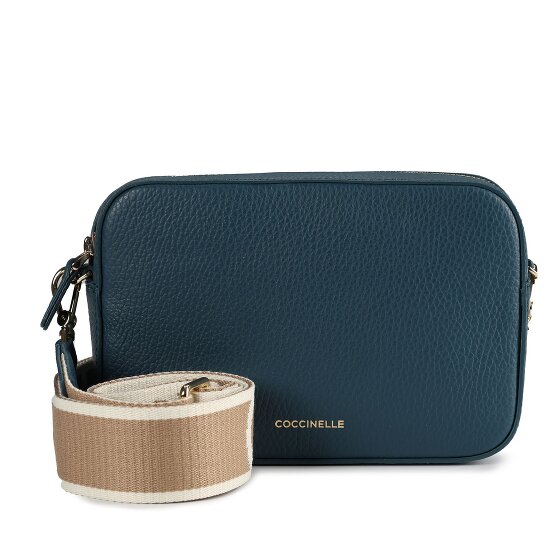 Coccinelle Tebe Borsa a tracolla Vera Pelle 18 cm