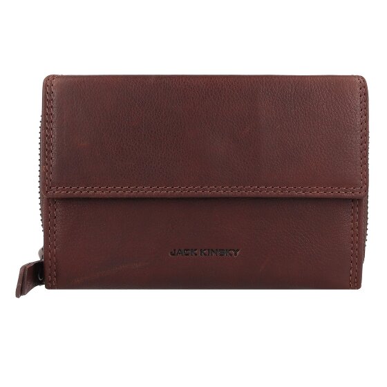 Jack Kinsky Portafoglio Protezione RFID Pelle 13.5 cm