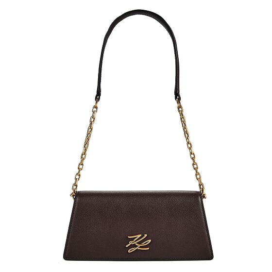 Karl Lagerfeld Autograph Borsa a spalla Vera Pelle 20.5 cm