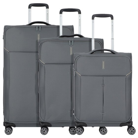 Roncato Ironik 2.0 4 ruote Set di valigie 3 pezzi con piega di espansione