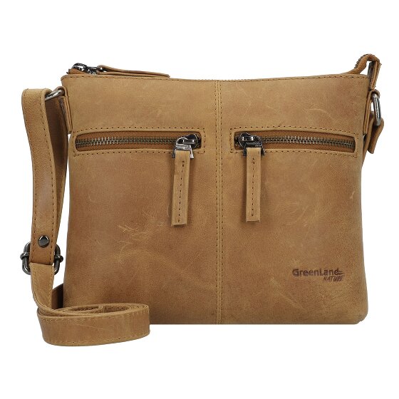 Greenland Nature Borsa a tracolla leggera in pelle 21 cm