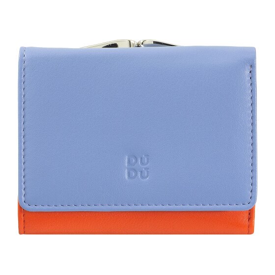 DuDu Corsica Portafoglio Protezione RFID Vera Pelle 11 cm
