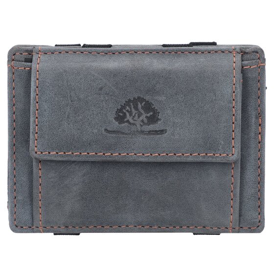 Greenburry Portafoglio magico vintage RFID in pelle 10 cm