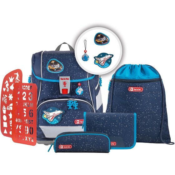 Step by Step Set di borse scuola 2in1 Plus 6 pezzi.