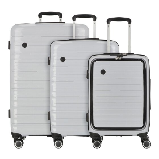 Cocoono Madrid 4 ruote Set di valigie 3 pezzi