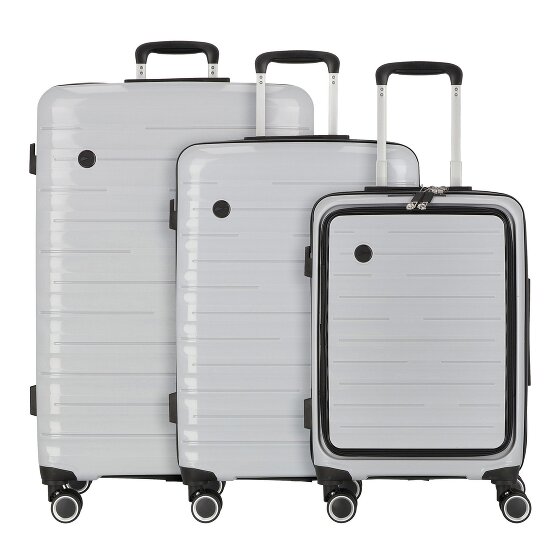 Cocoono Madrid 4 ruote Set di valigie 3 pezzi