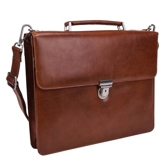 Leonhard Heyden Cambridge Cartella in pelle 38 cm Scomparto per laptop