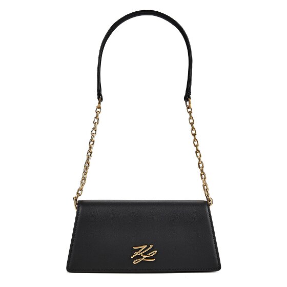 Karl Lagerfeld Autograph Borsa a spalla Vera Pelle 20.5 cm