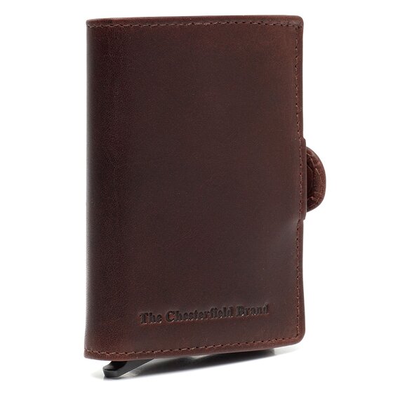 The Chesterfield Brand Lagos Custodia per carta di credito Protezione RFID Pelle 6.5 cm