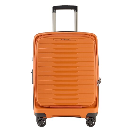 Stratic Novium 4 ruote Carrello della cabina S 55 cm Scomparto per laptop con piega di espansione