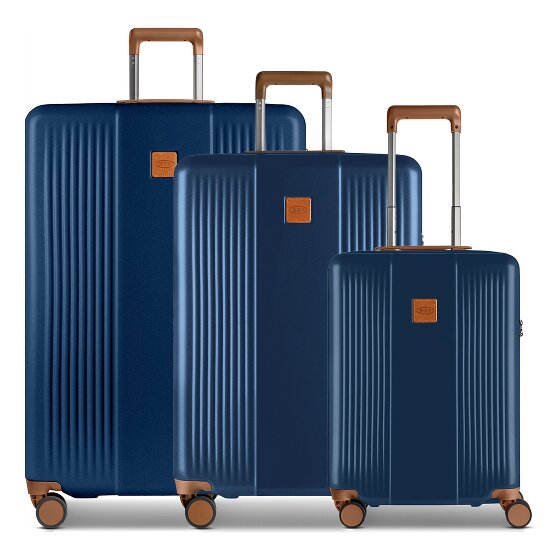 Bric's Ferrara 4 ruote Set di valigie 3 pezzi espandibile