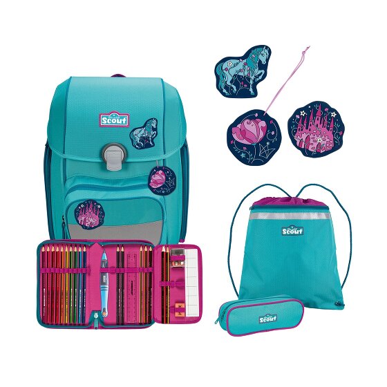 Scout Genius Set di borse per la scuola 4 pezzi