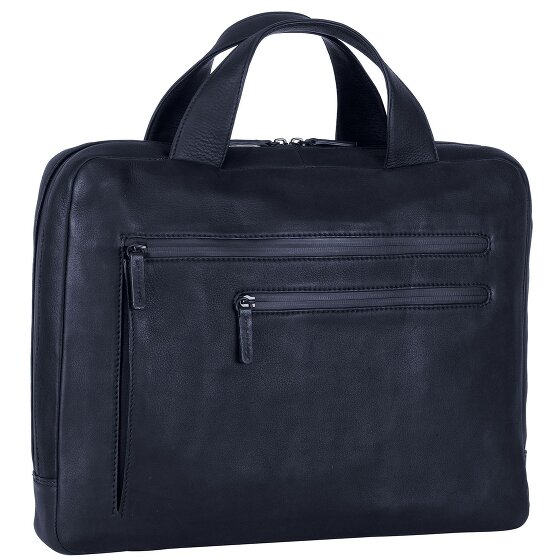 Leonhard Heyden Cartella in pelle Hague 38 cm Scomparto per laptop