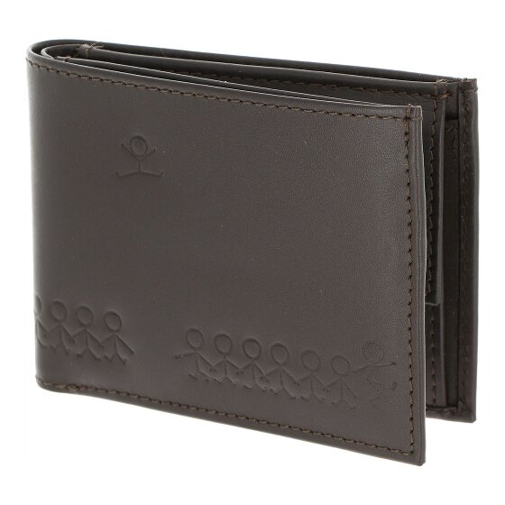 oxmox Leather Portafoglio Protezione RFID Vera Pelle 11 cm